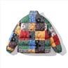 Men Hiphop Puffer Jacket
