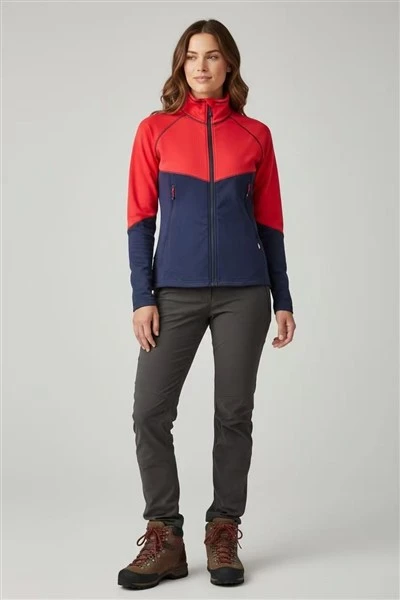 Women's Waffle Stretch Fleece Jacket high quality